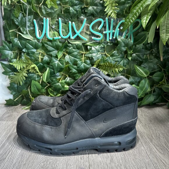 Nike Goadome \'18 Size 14 Men Hiking Athletic Black Anthracite Hip Leather ACG main image 8